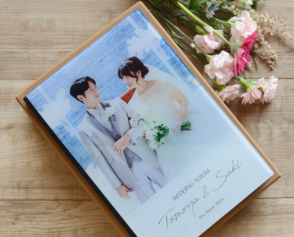 結婚式アルバムの写真