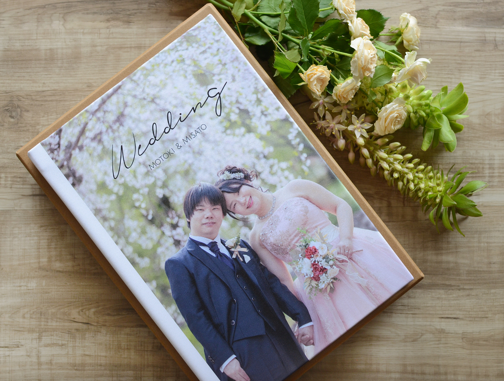 結婚式アルバムの写真