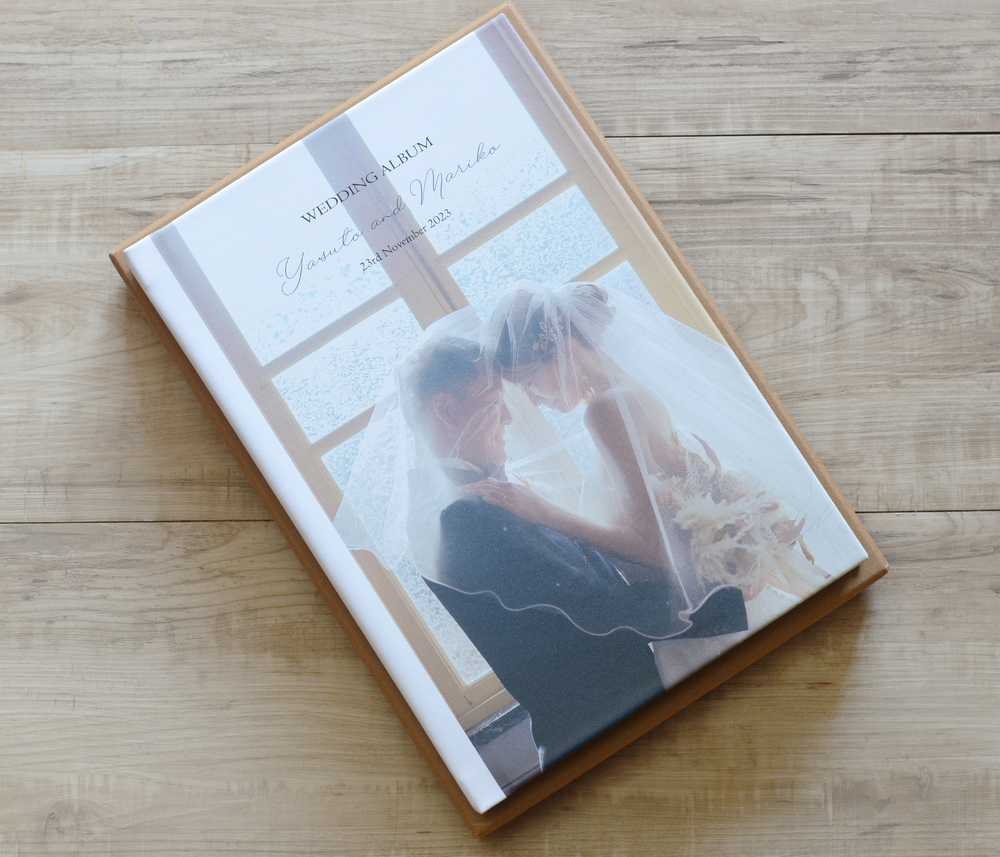 結婚式アルバムの写真