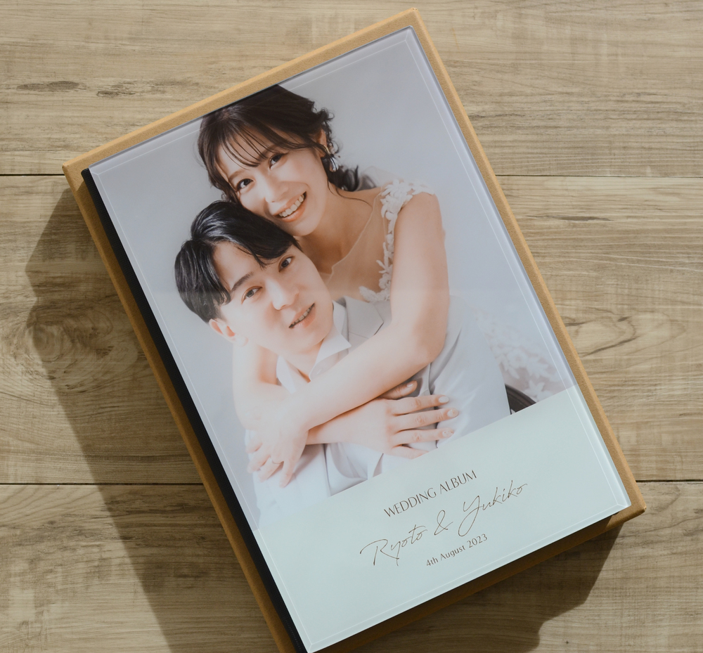 結婚式アルバムの写真