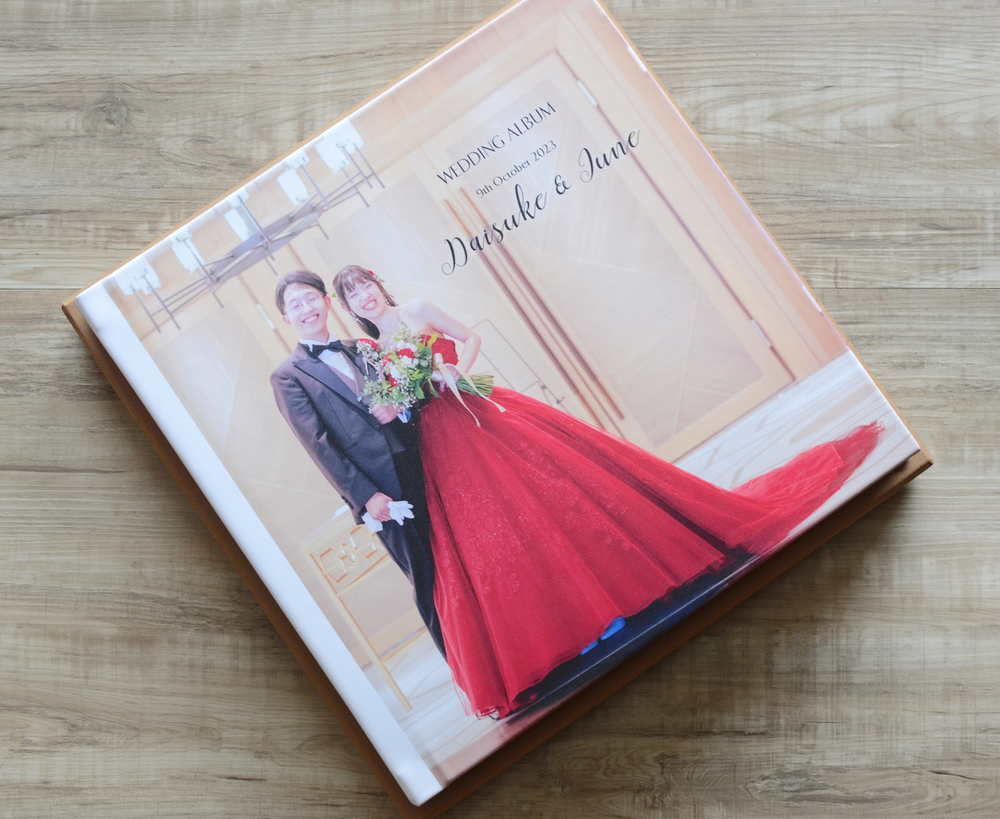 結婚式アルバムの写真