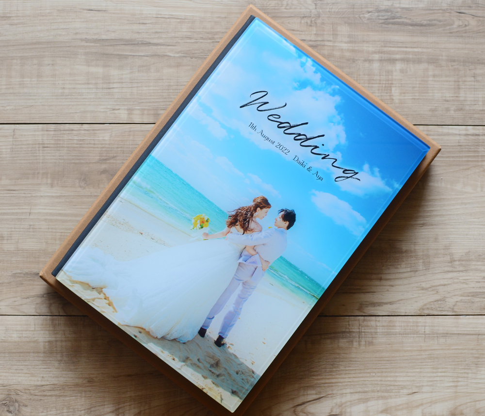 結婚式アルバムの写真