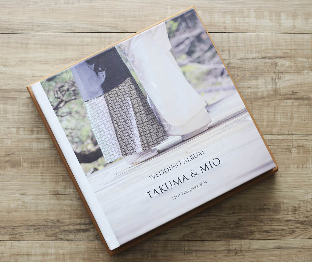結婚式アルバムの写真