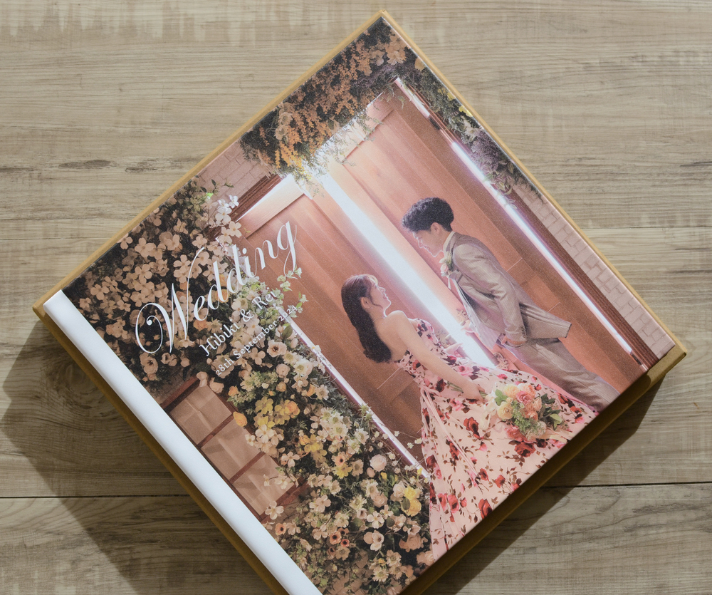 結婚式アルバムの写真