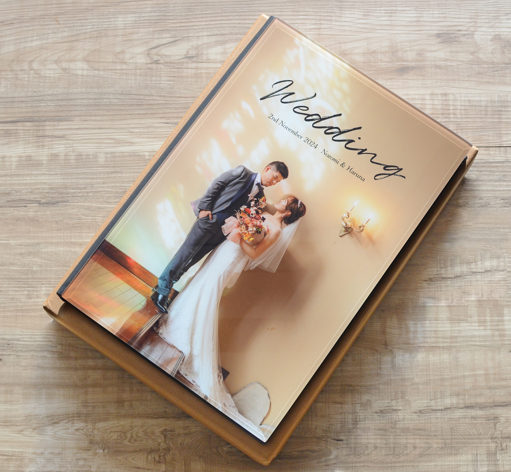結婚式アルバムの写真