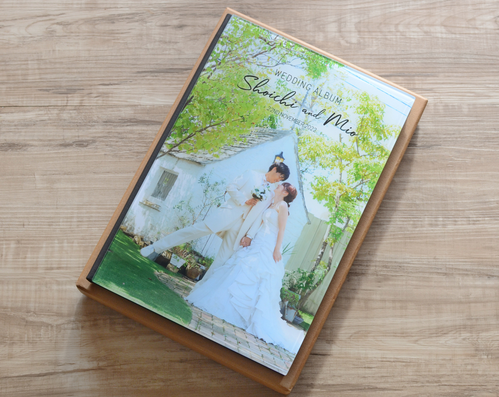 結婚式アルバムの写真