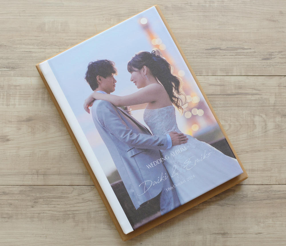 結婚式アルバムの写真