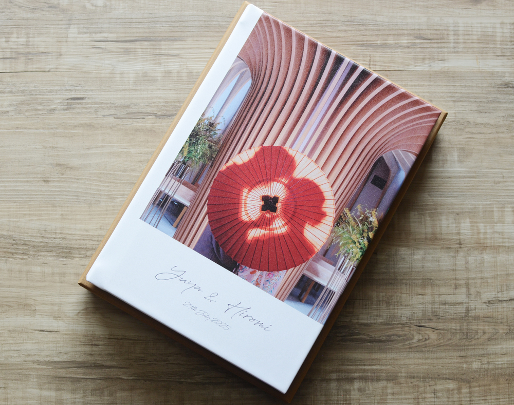 結婚式アルバムの写真