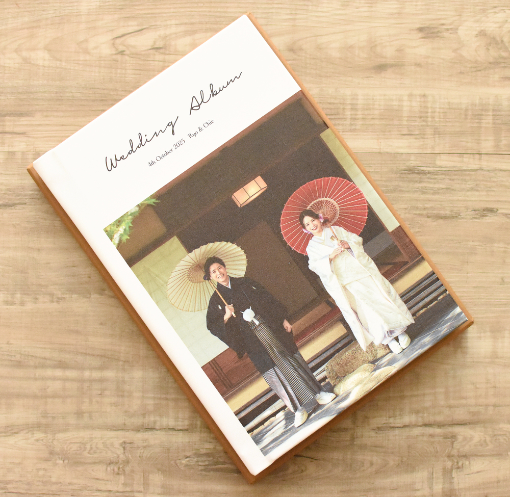 結婚式アルバムの写真