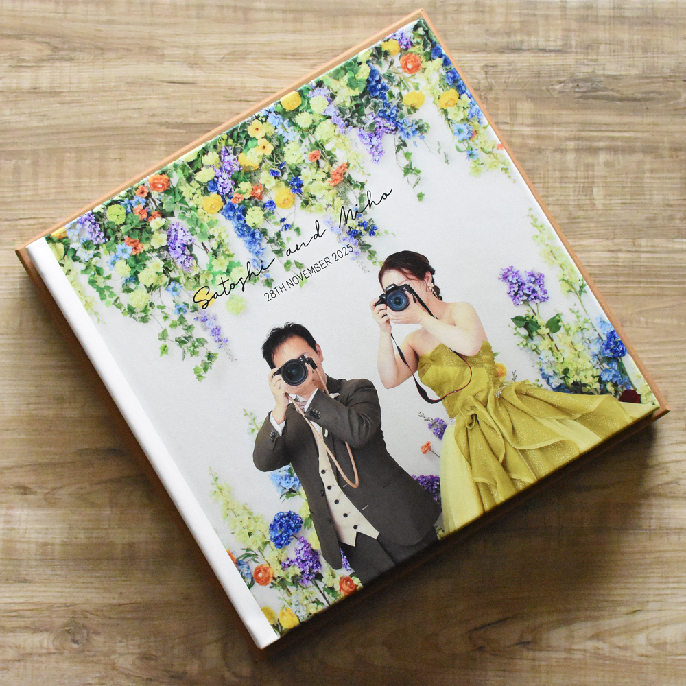 結婚式アルバムの写真