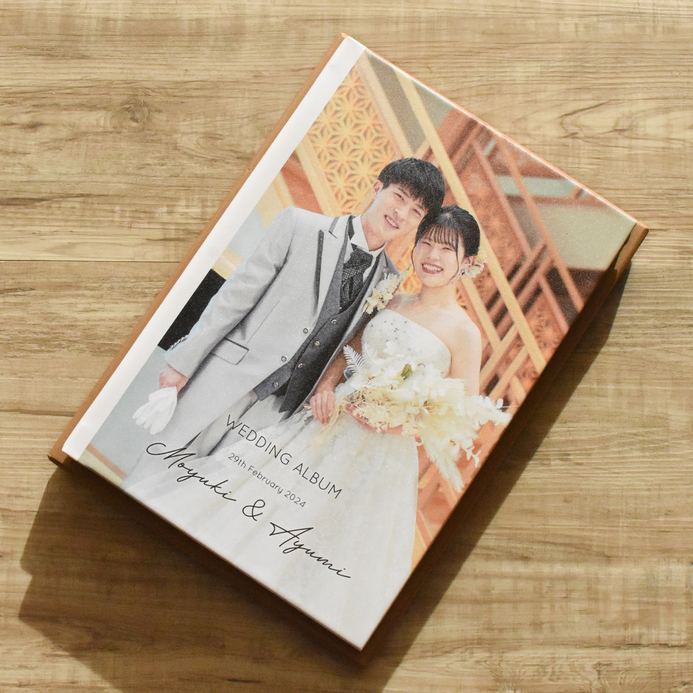 結婚式アルバムの写真