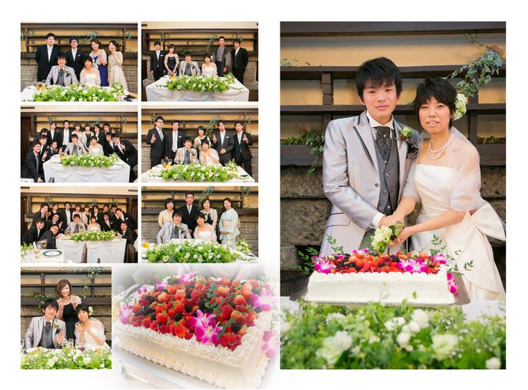 9頁目：結婚式アルバム