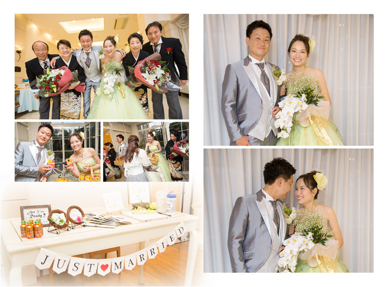 13頁目：結婚式アルバム