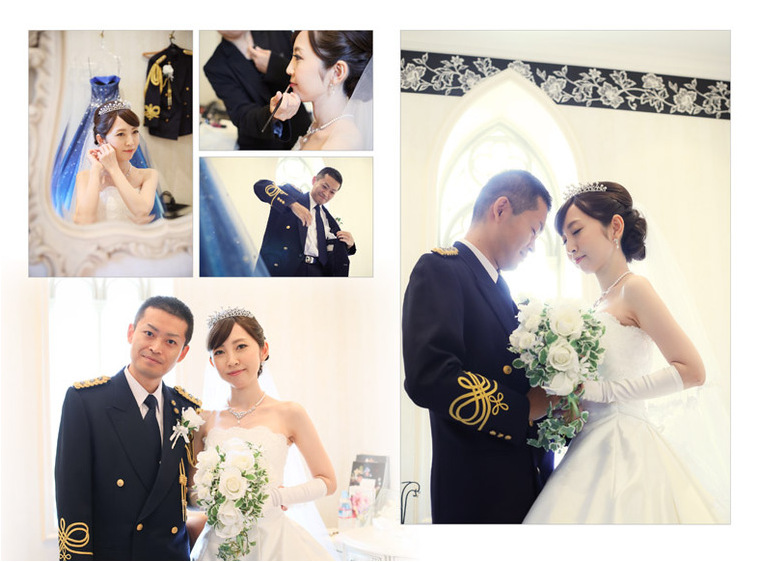 2頁目：結婚式アルバム