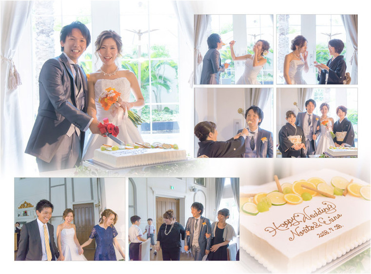 6頁目：結婚式アルバム