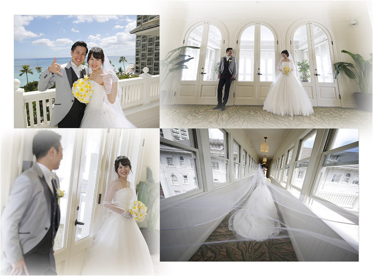 沢山の笑顔が並ぶ思い出深い一冊になりました。7頁目：結婚式アルバム