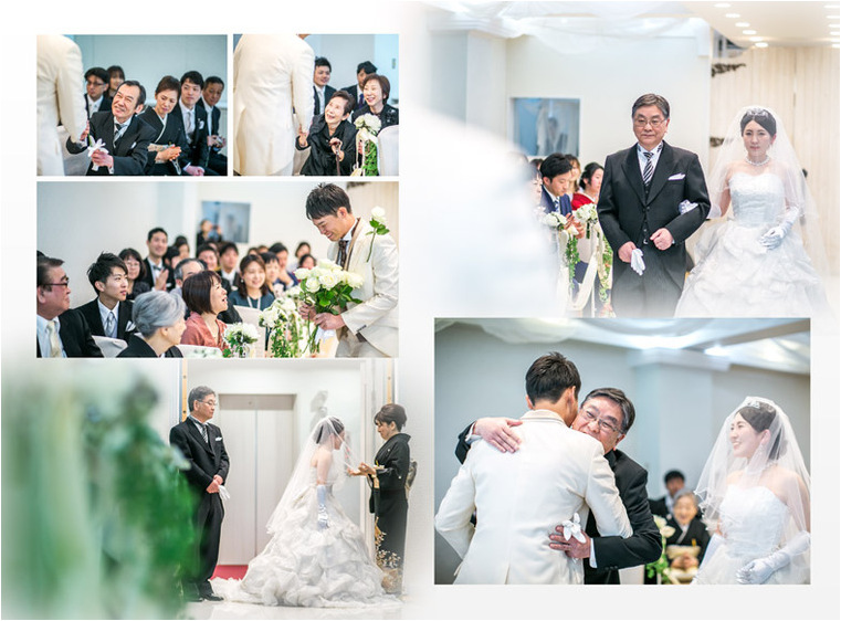 2頁目：結婚式アルバム