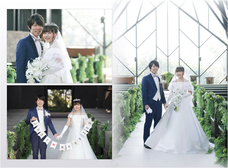 17頁目：結婚式アルバム