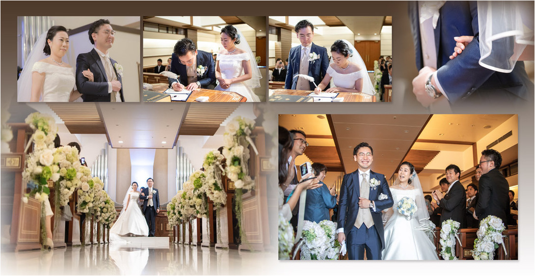 10頁目：結婚式アルバム