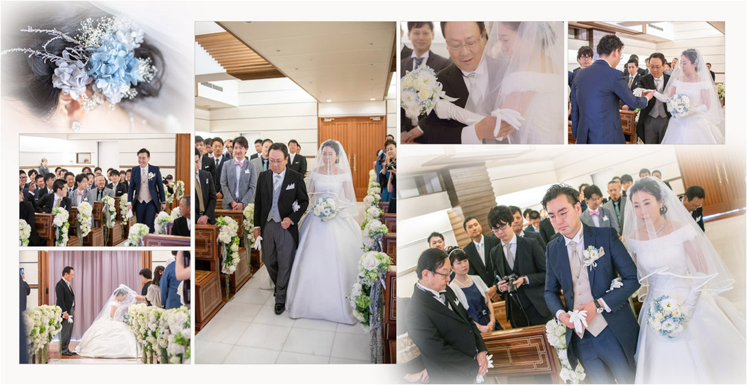 8頁目：結婚式アルバム