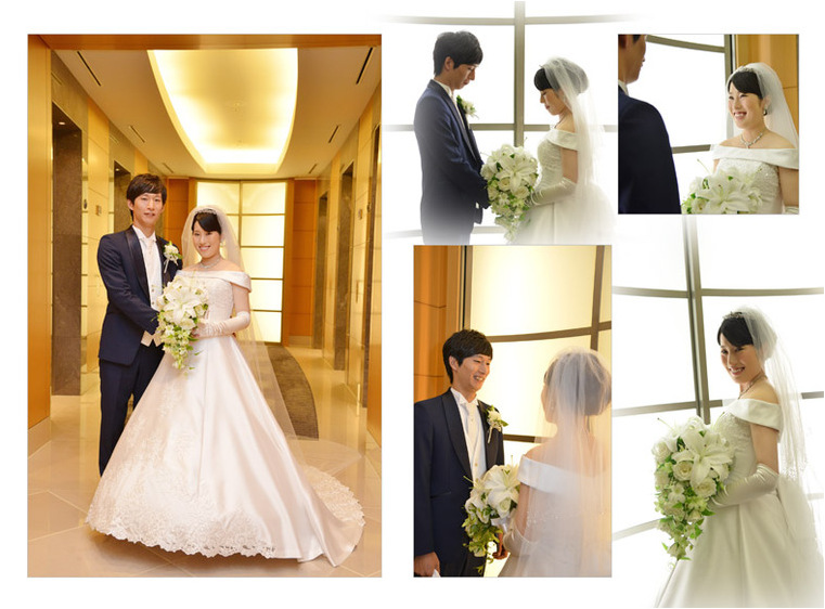 4頁目：結婚式アルバム