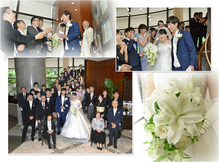 8頁目：結婚式アルバム