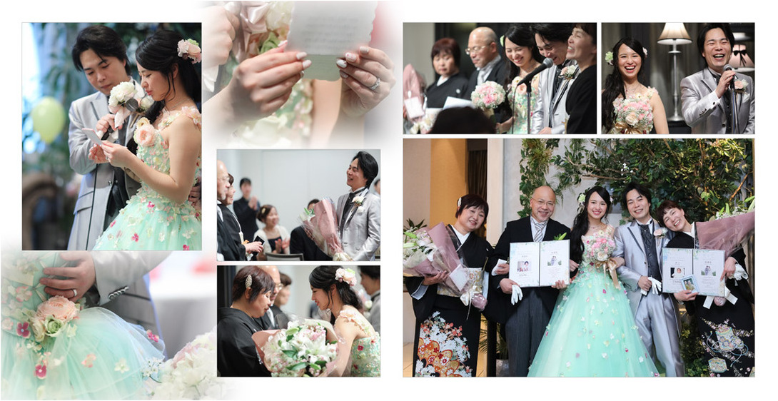 19頁目：結婚式アルバム