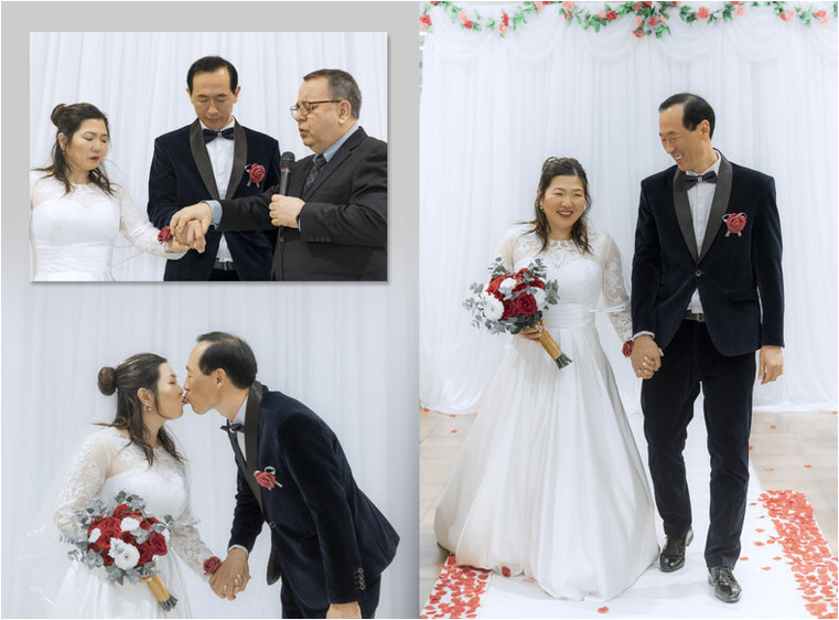 4頁目：結婚式アルバム