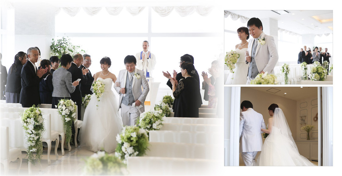 8頁目：結婚式アルバム