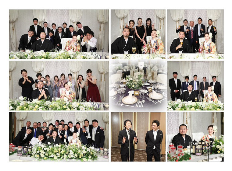 8頁目：結婚式アルバム