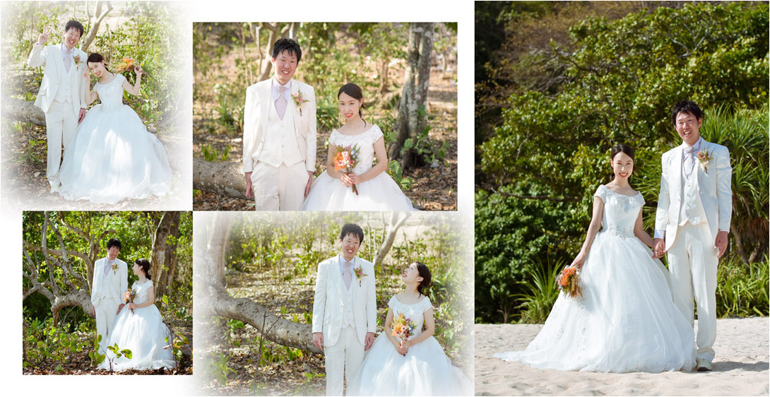 8頁目：結婚式アルバム