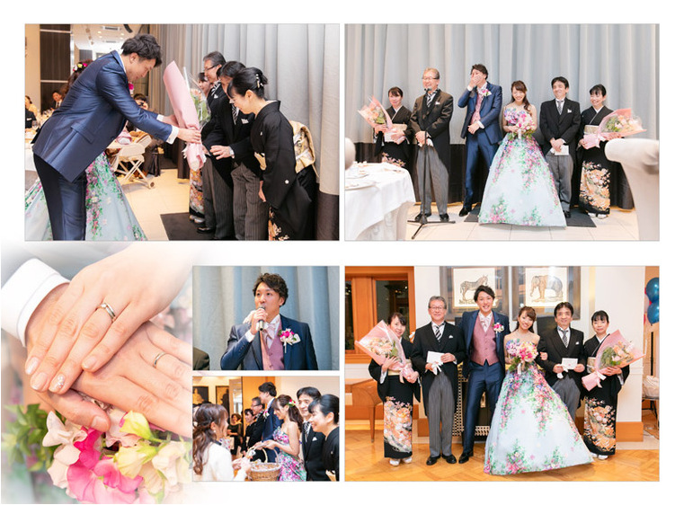 19頁目：結婚式アルバム