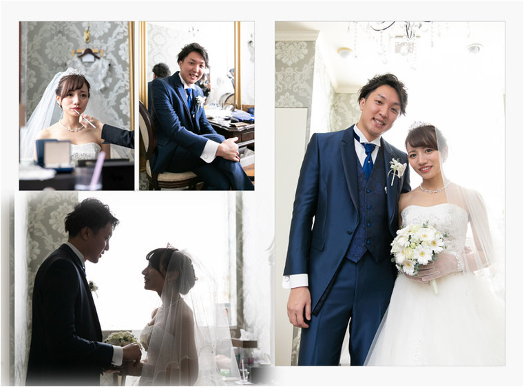  。9頁目：結婚式アルバム