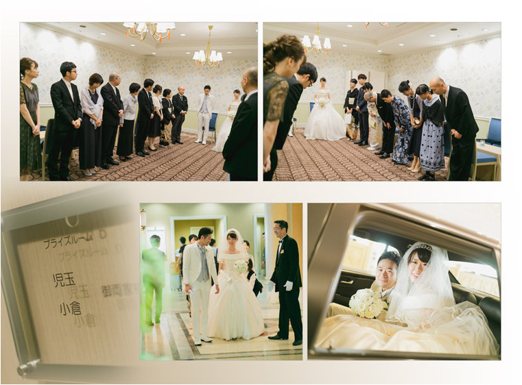 4頁目：結婚式アルバム