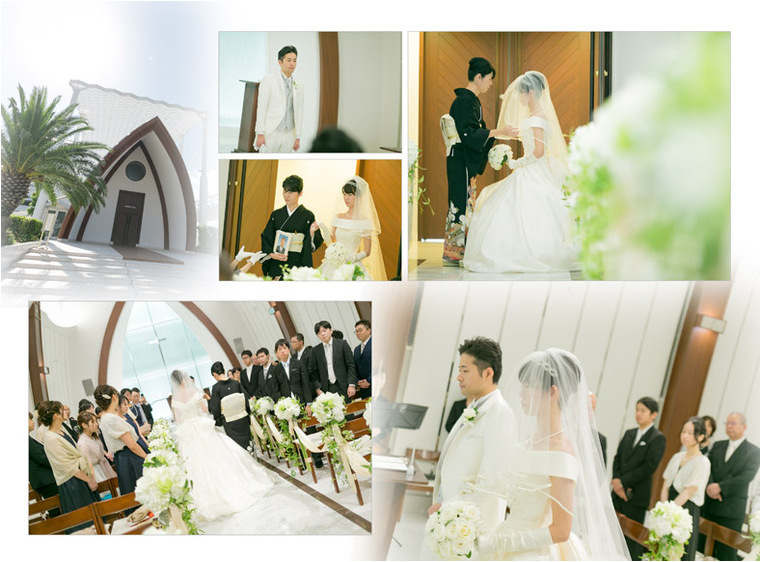 5頁目：結婚式アルバム