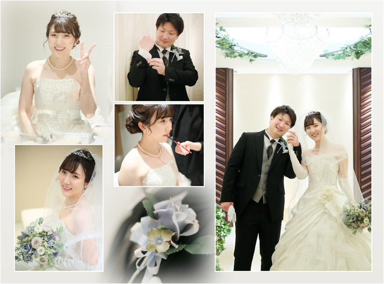 2頁目：結婚式アルバム