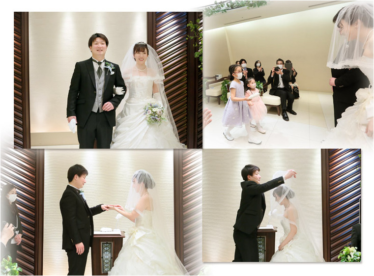 5頁目：結婚式アルバム