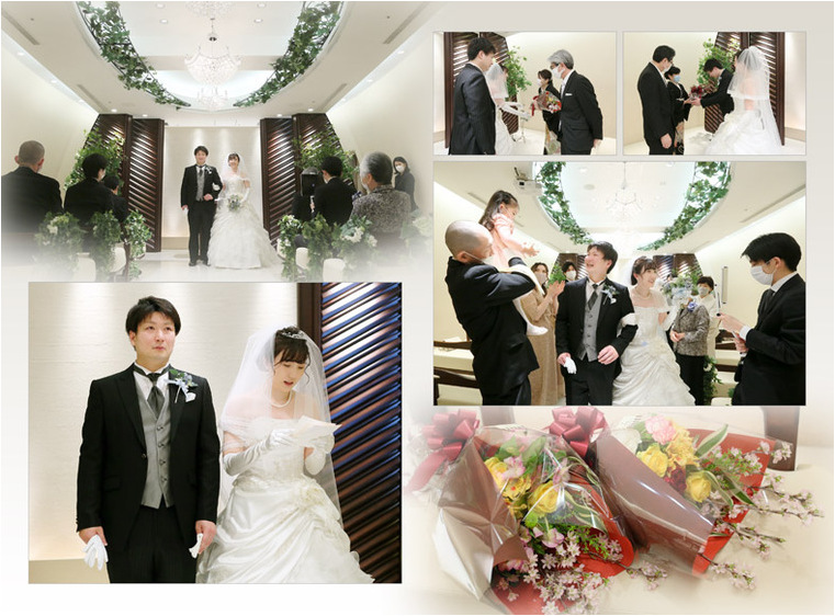 7頁目：結婚式アルバム