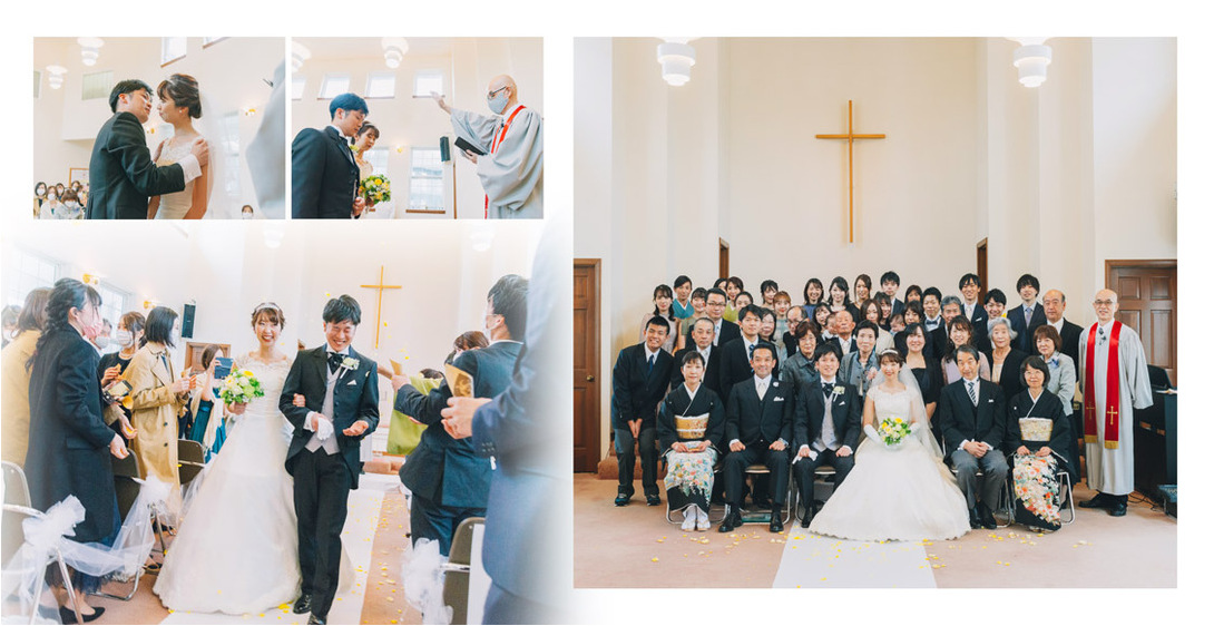 8頁目：結婚式アルバム