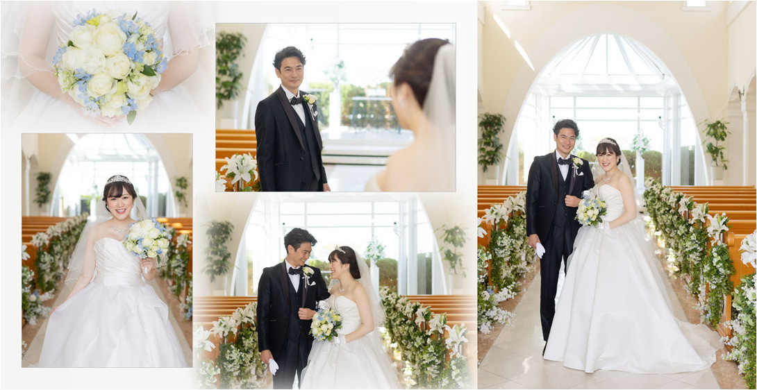 2頁目：結婚式アルバム