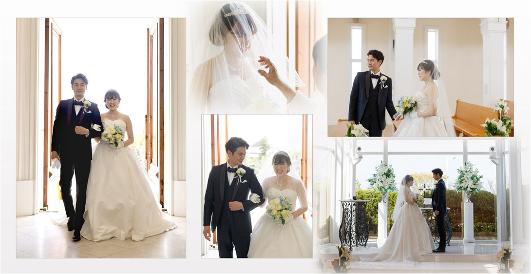 3頁目：結婚式アルバム