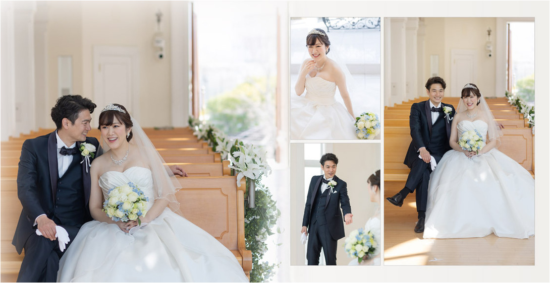 6頁目：結婚式アルバム