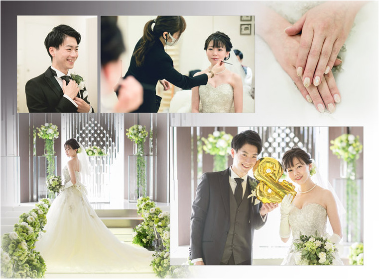 7頁目：結婚式アルバム