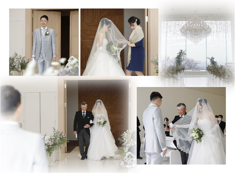 4頁目：結婚式アルバム