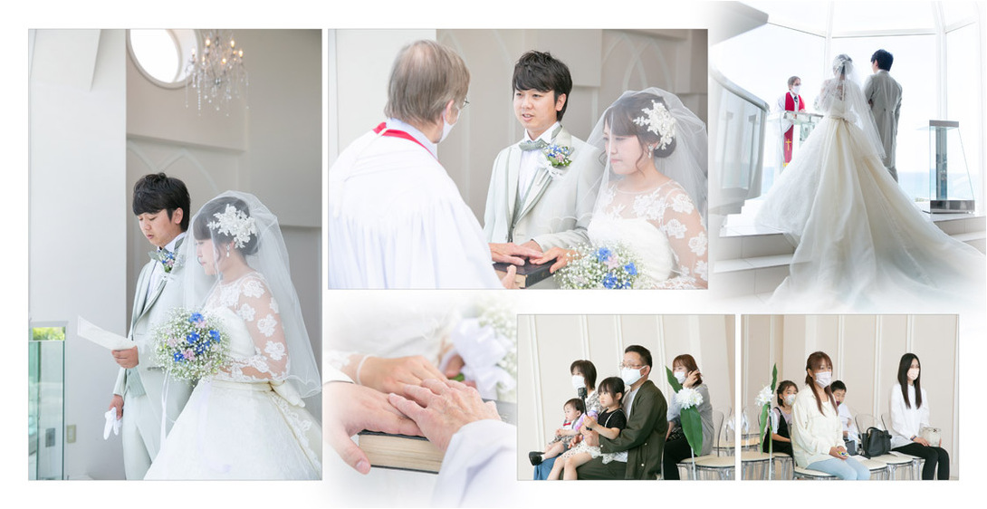 6頁目：結婚式アルバム