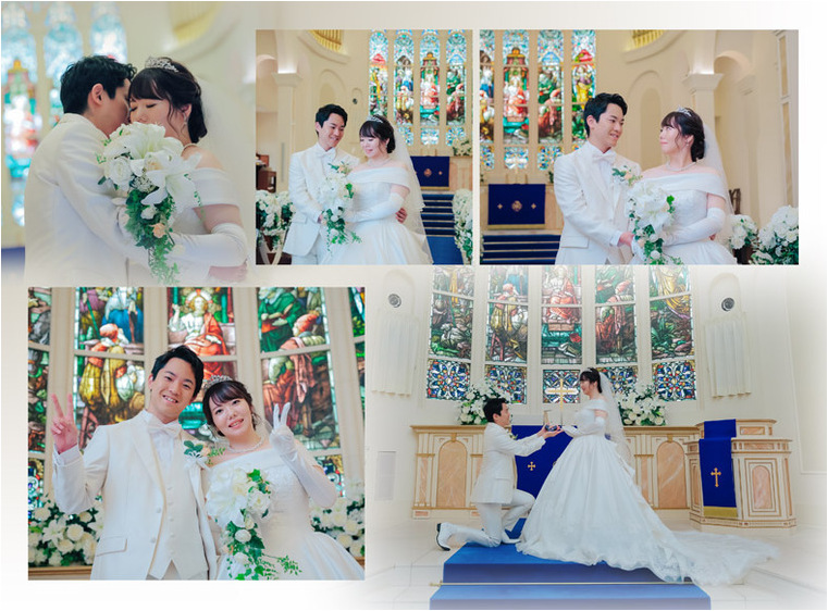 10頁目：結婚式アルバム