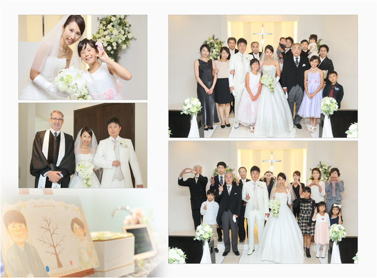 9頁目：結婚式アルバム