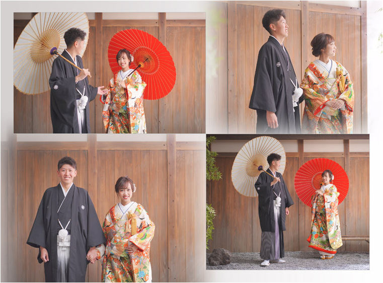 2頁目：結婚式アルバム