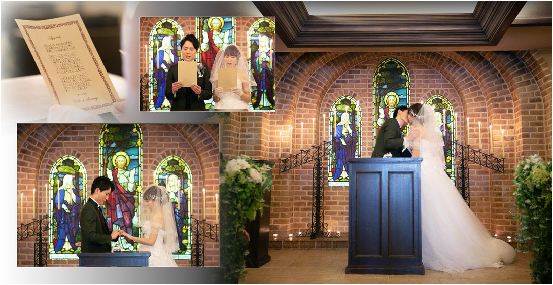 7頁目：結婚式アルバム