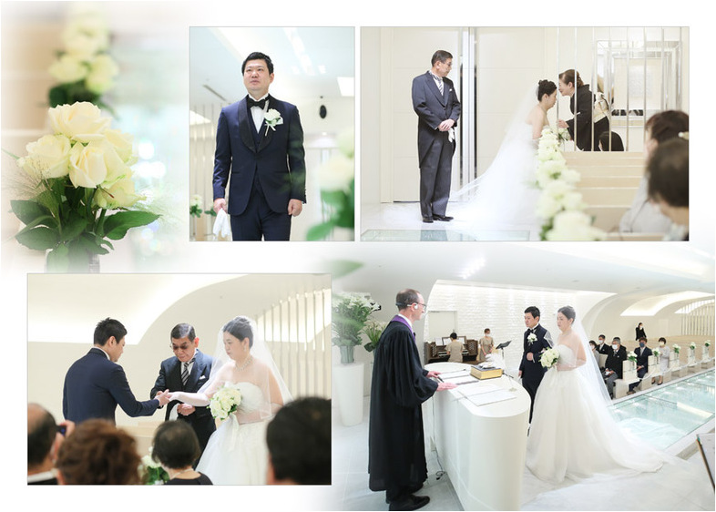 6頁目：結婚式アルバム